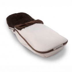 Zimska vreća Footmuff Teddy - Cloudy Cream