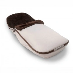 Zimska vreća Footmuff Teddy - Cloudy Cream