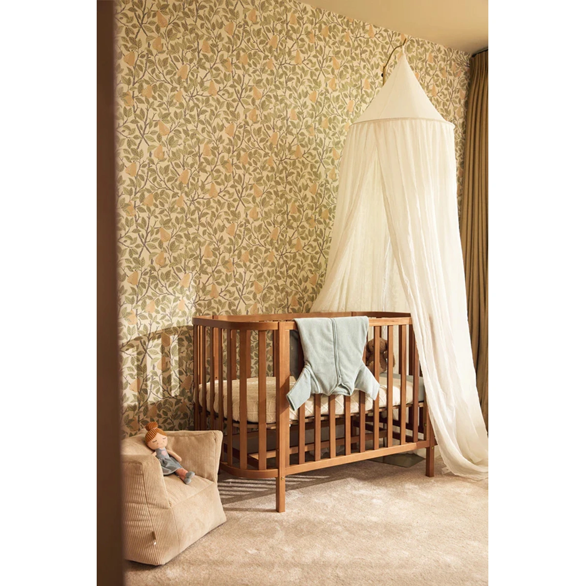 Baldahin viseći Vintage 245cm - Ivory-2