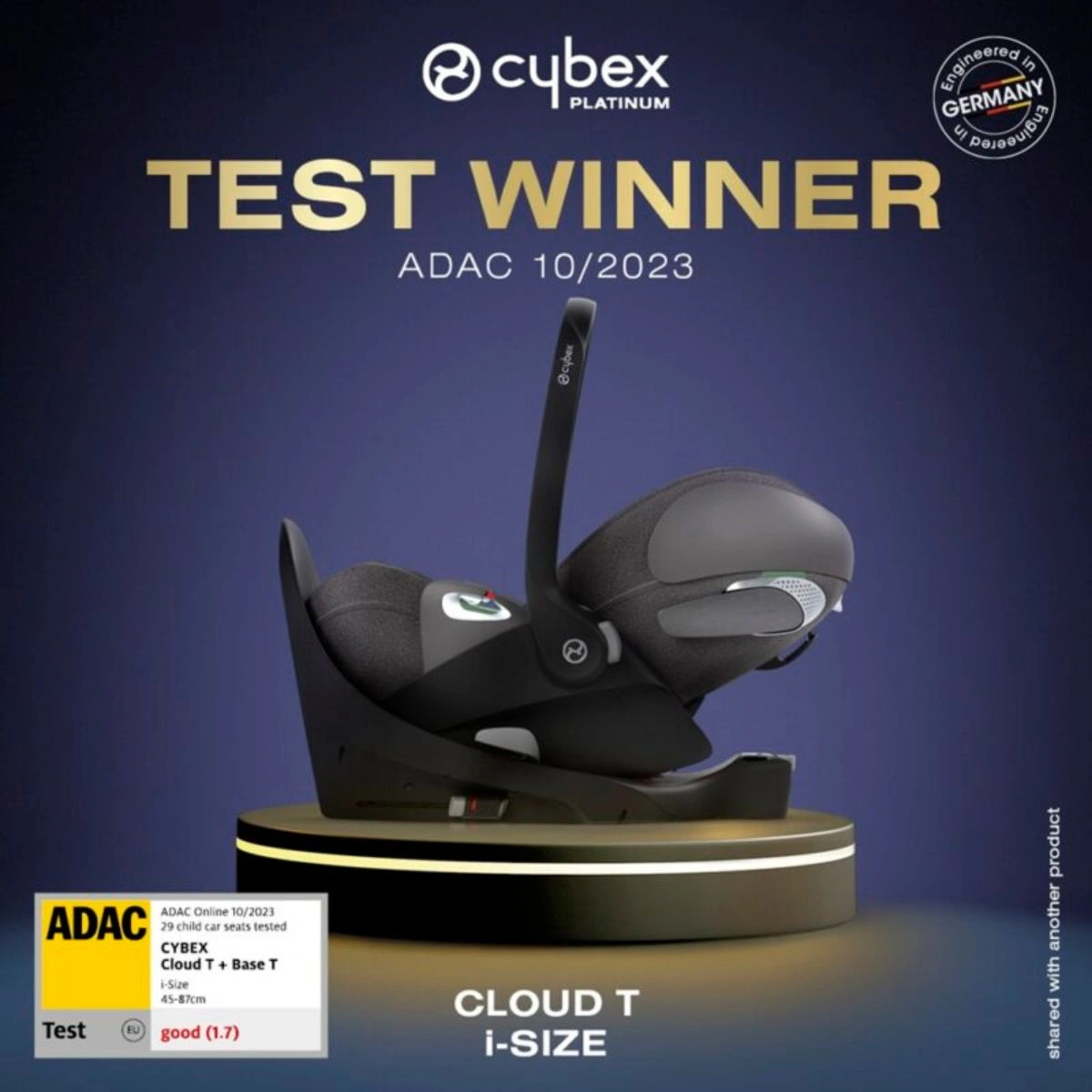 Cloud T i-Size 0-13 kg - We The Best-9