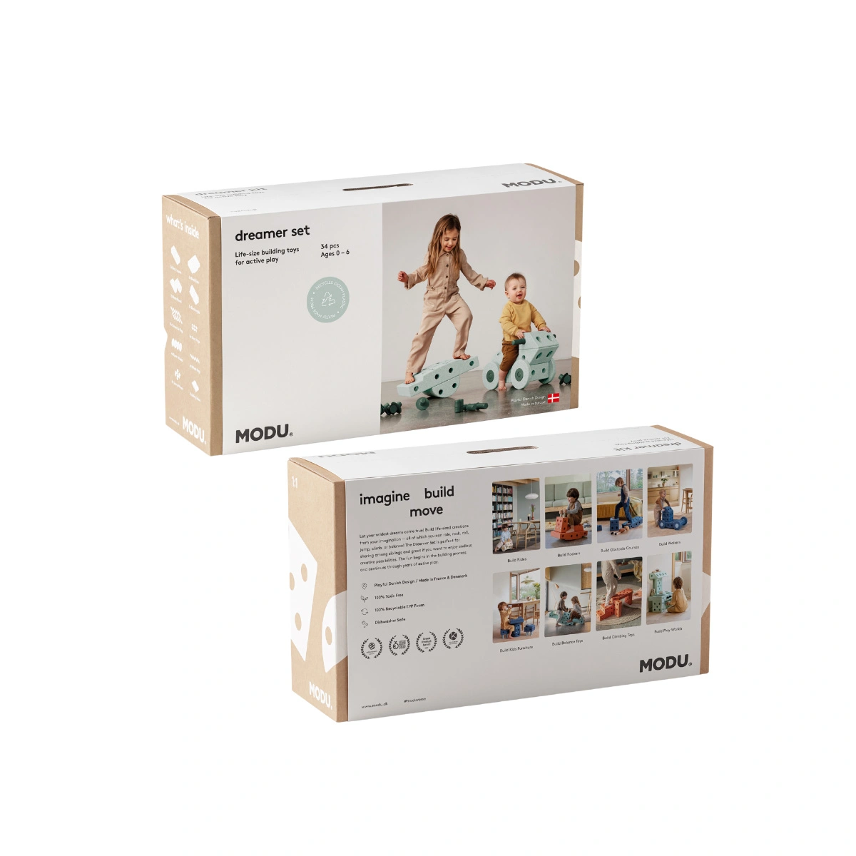 Dreamer set - Ocean Mint Forest Green-0