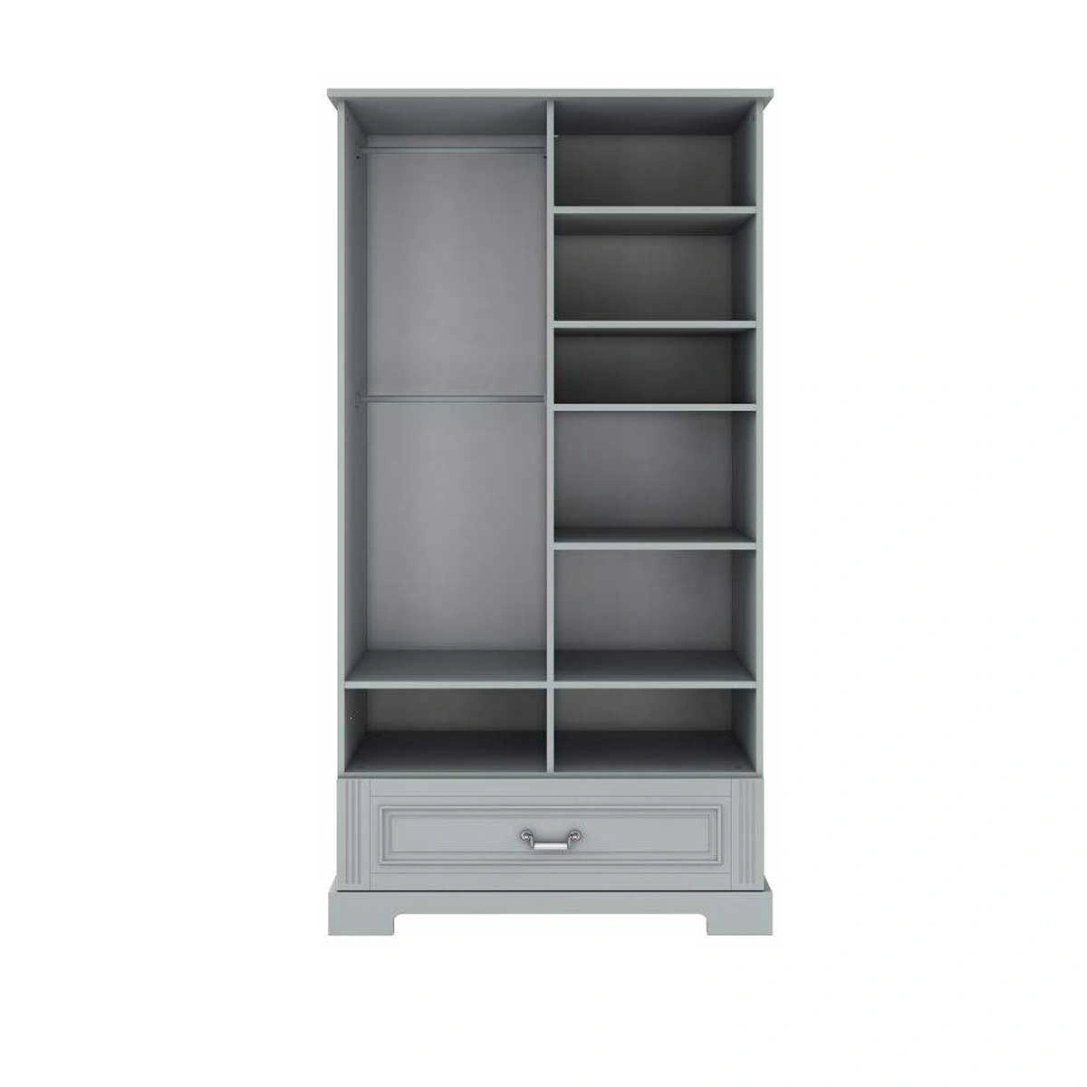 Ines ormar Junior s 2 vrata visoki - Grey-1
