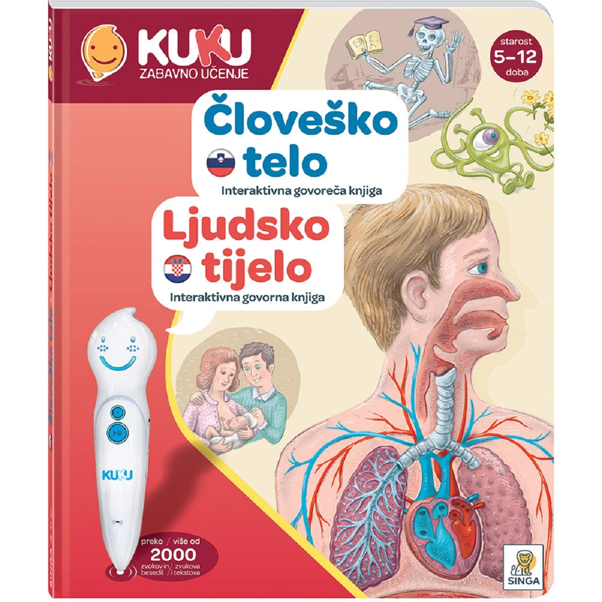 Interaktivna knjiga - Ljudsko tijelo-1
