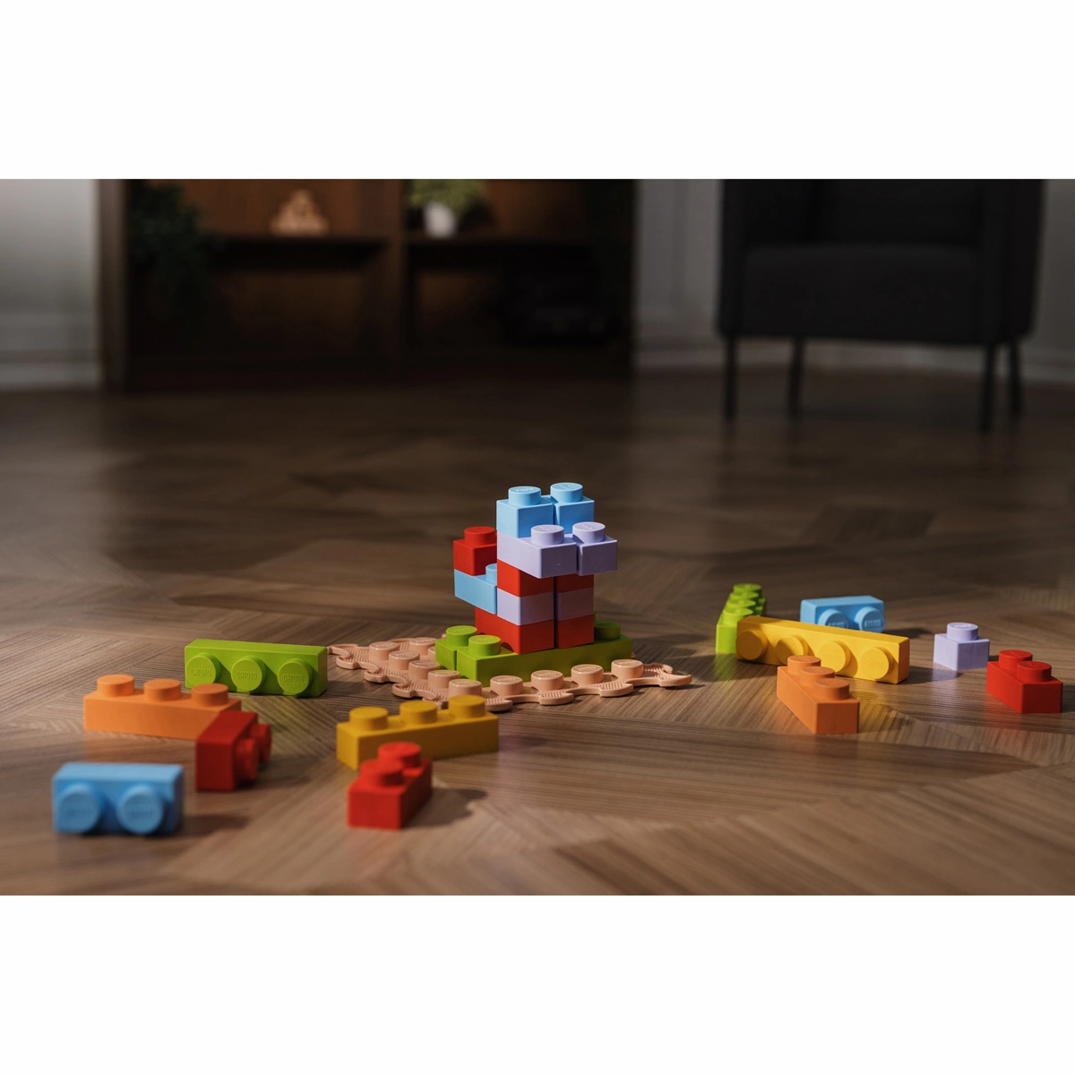 Kocke World of Sensory Soft Bricks Starter-6