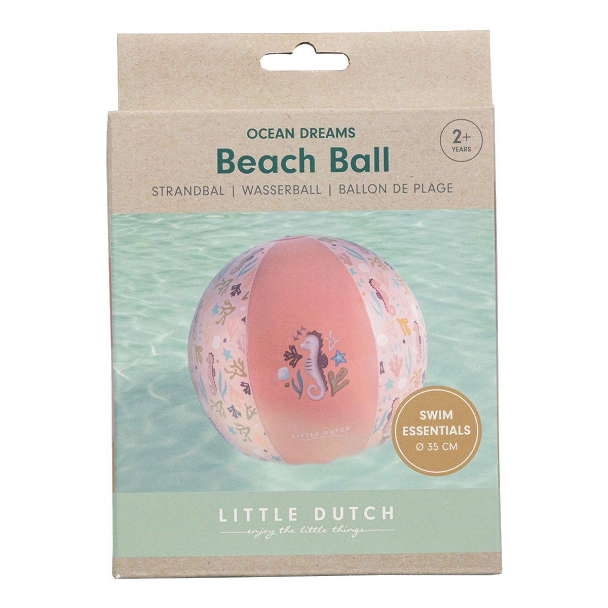 Lopta na napuhavanje - Ocean Dreams Pink-0