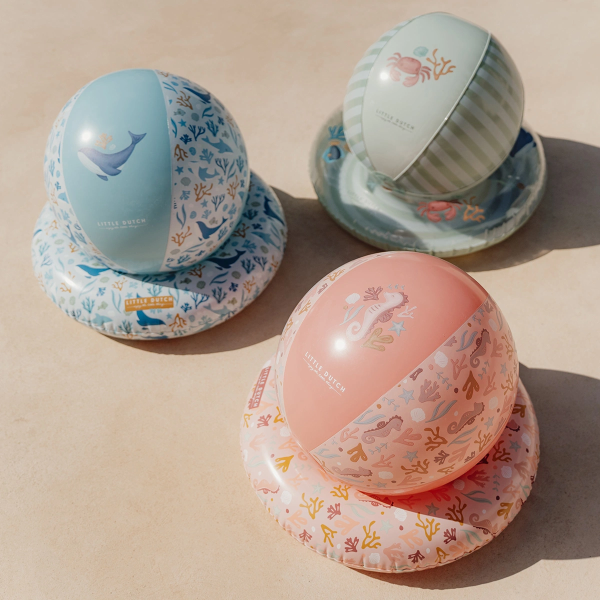 Lopta na napuhavanje - Ocean Dreams Pink-3