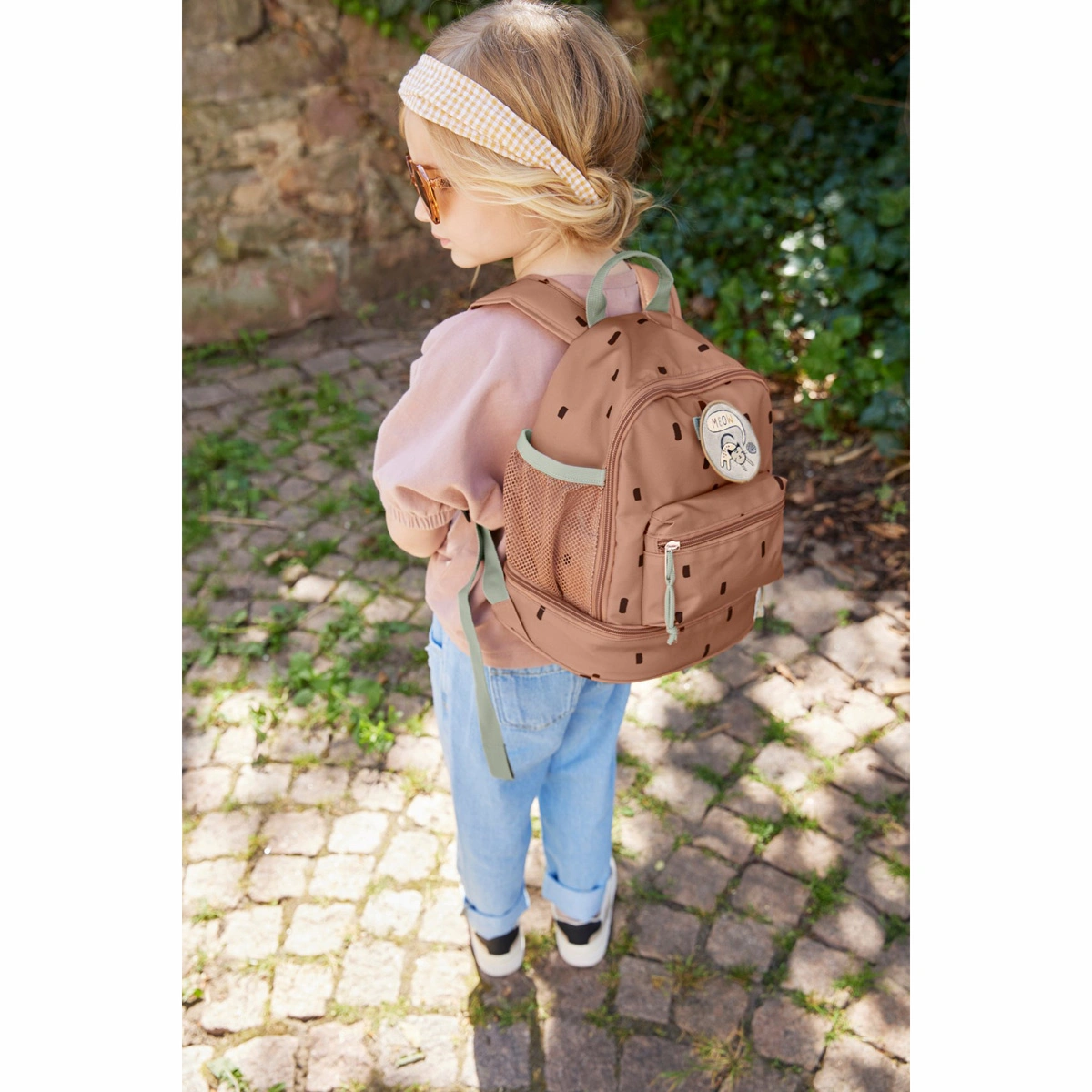 Mini ruksak Happy Prints - Karamel-4