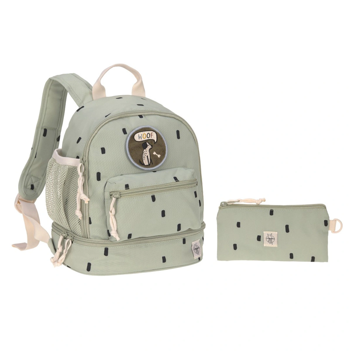 Mini ruksak Happy Prints - Maslinasto zeleni-4