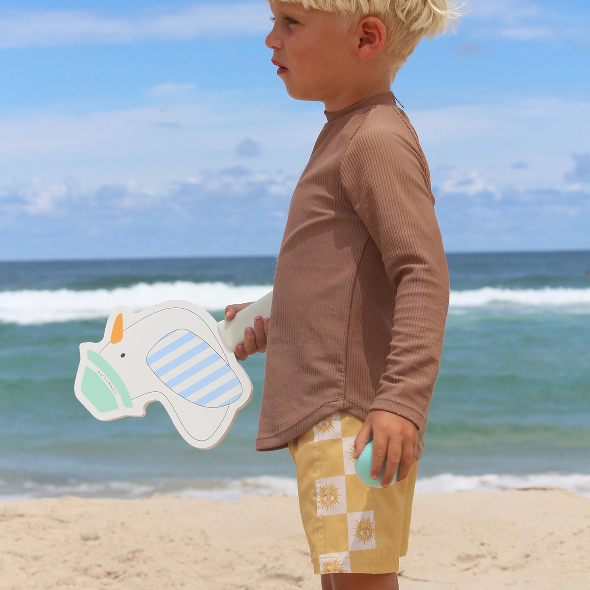 Reketi velcro - Sid Seagull Blue Stripes-2