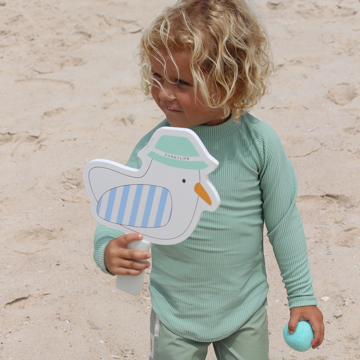 Reketi velcro - Sid Seagull Blue Stripes-4