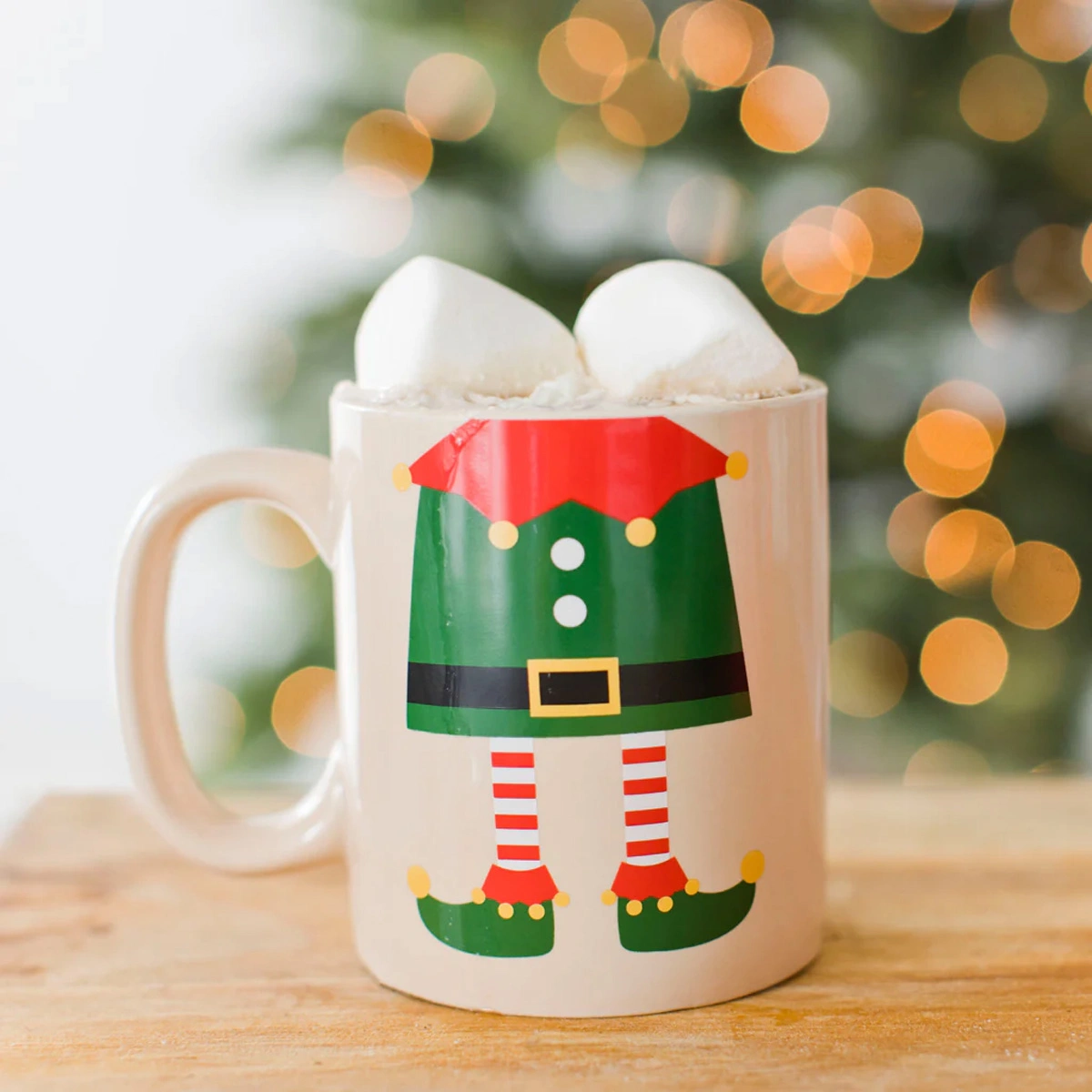 Set Božićnih šalica - Santa and Elf-3
